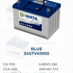 VARTA - Batería 34 I Batterycenter Cali