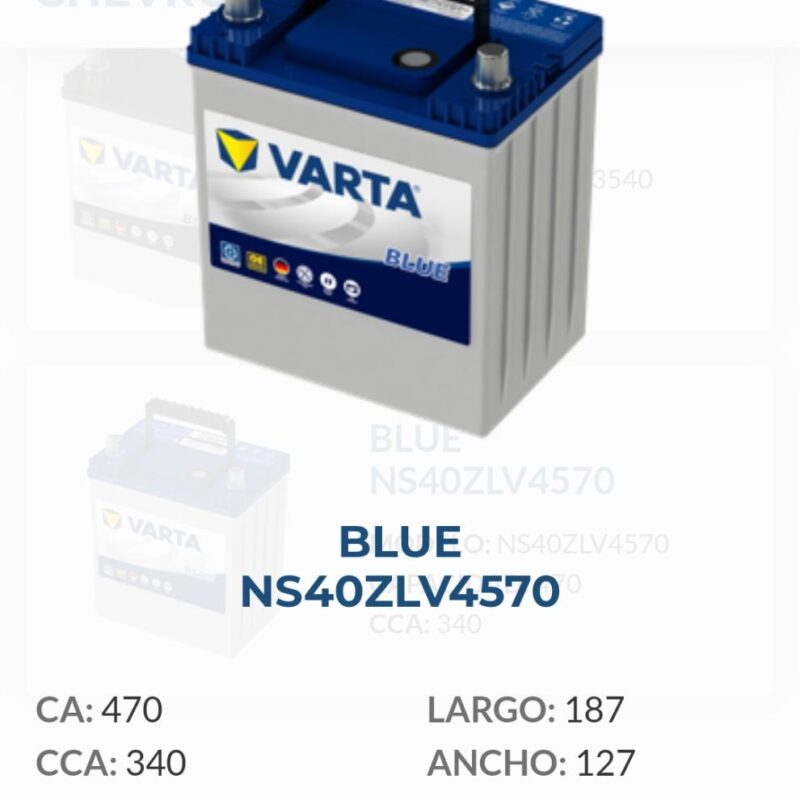 VARTA - Batería NS40 560 Batterycenter Cali